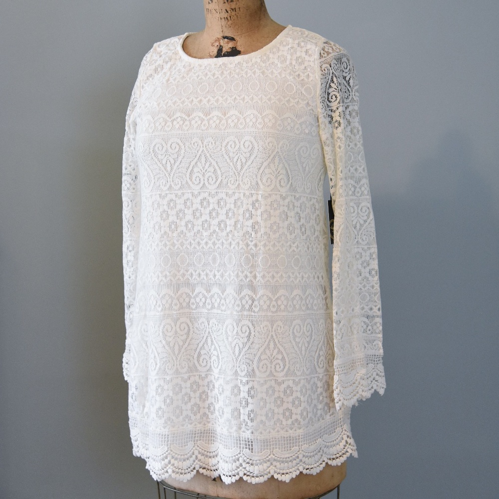 White Lace Dress